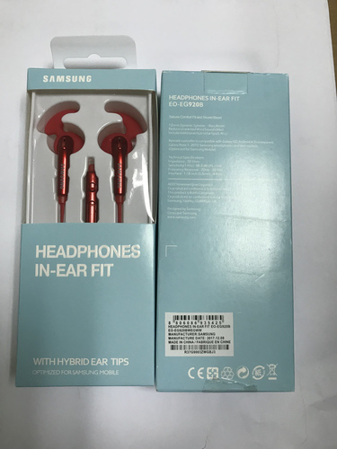 Samsung Galaxy S7 Headphones In Ear Fit With Hybrid Ear Tips Eo Eg920b