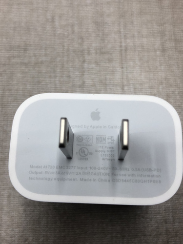 Apple 18W USB-C Power Adapter A1720 US spec - hk-kinga